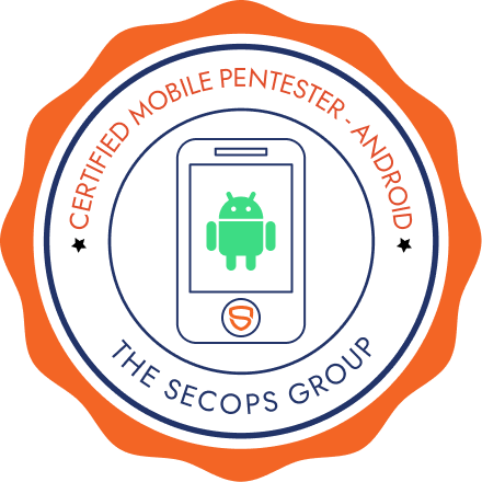 Certified Mobile Pentester Android badge